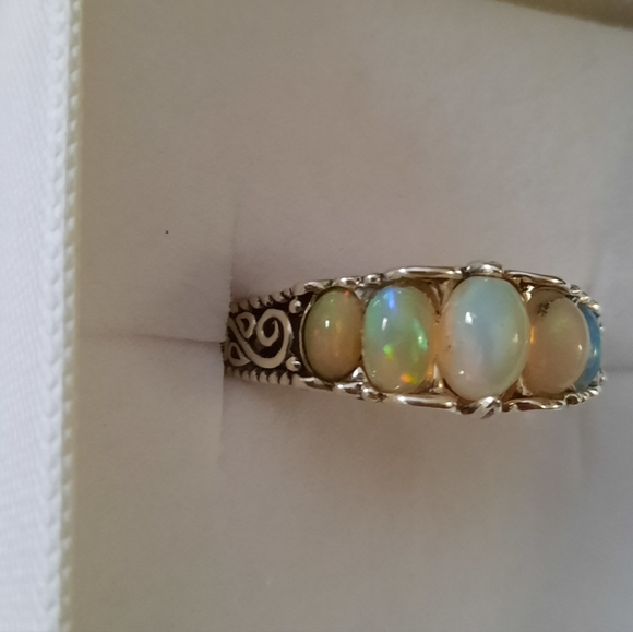 5 ALARM FIRE OPAL RING!!! - Picture 9 of 11